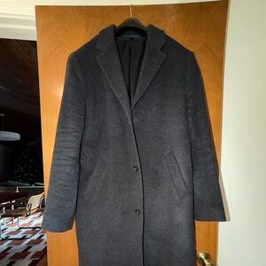 J.crew Ludlow Charcoal Gray Overcoat